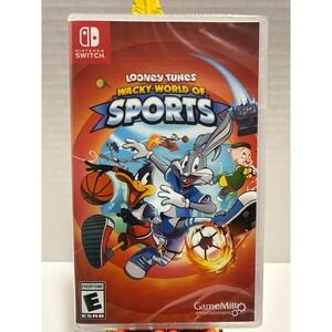 Looney Tunes Wacky World of Sports Nintendo Switch Game New Sealed 2024 GameMill